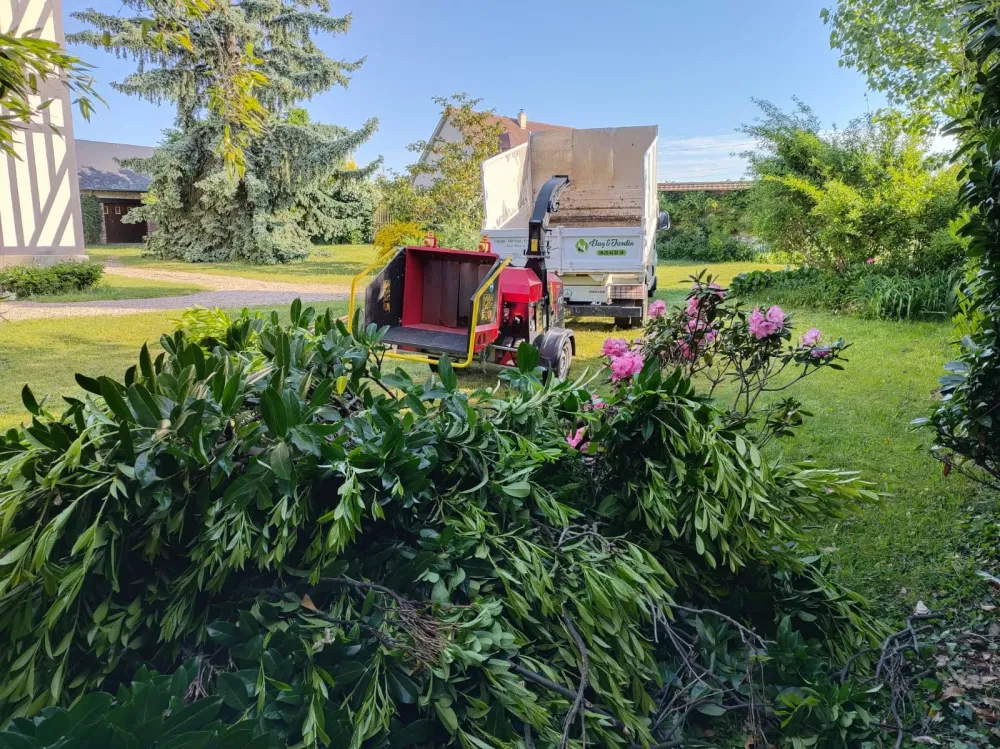 création de jardin près de Notre-Dame-de-Bondeville