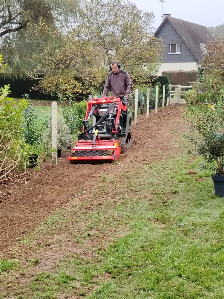 Aménagement de jardin près de Rouen